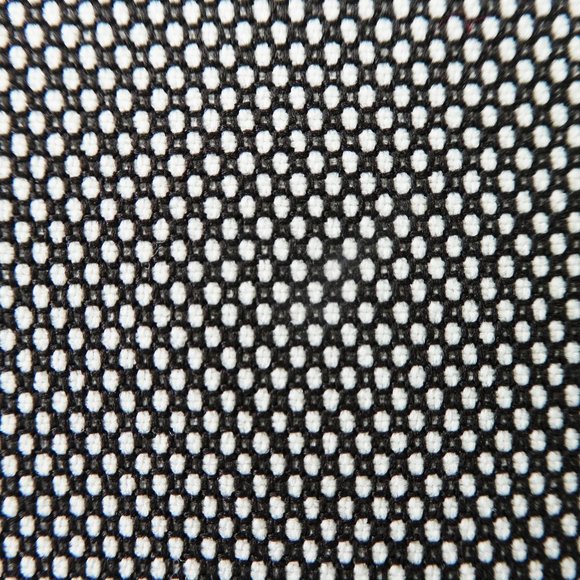 Tahari Arthur S Levine Micro Dot Sheath Dress Bow Neckline Princess Seams Line 4 - Picture 5 of 8